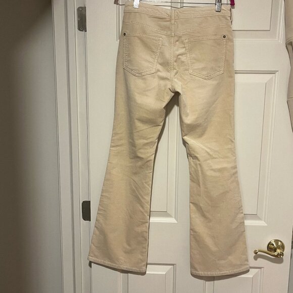 White Corduroy Jeans by Pilcro - Picture 3 of 9